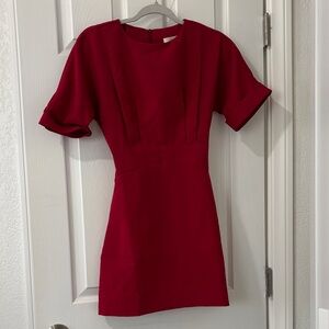 Elegant Red Women's Dress
